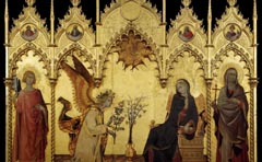 Uffizi Gallery - Annunciazione Simone Martini e Lippo Memmi